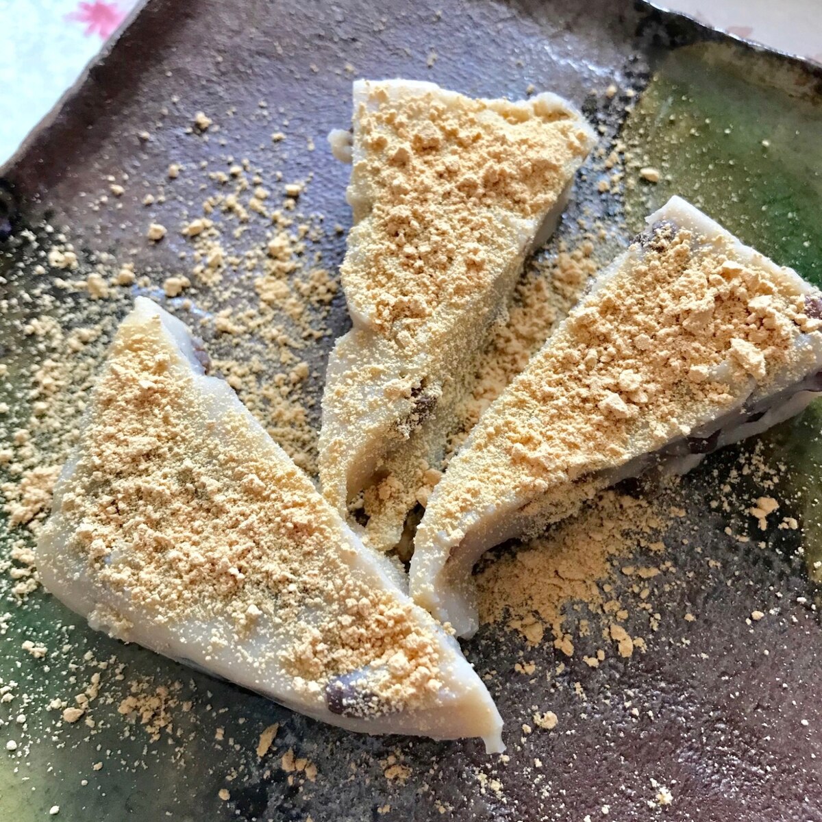 片栗粉で小豆豆乳葛餅 レシピ 作り方 By ユナミ 楽天レシピ